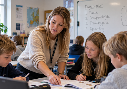 folkeskolelærer løn